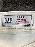 Gap Ivory Jeans Size 2 r - photo 7