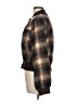 Kut from the Kloth 100% Polyester Plaid Brown Jacket Size L - photo 5