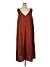 ELOQUII 100% Polyester Brown Casual Dress Size 14 Plus - photo 1