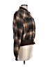 Kut from the Kloth 100% Polyester Plaid Brown Jacket Size L - photo 4