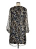 MSK 100% Polyester Paisley Blue Casual Dress Size XL - photo 2