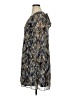 MSK 100% Polyester Paisley Blue Casual Dress Size XL - photo 5