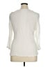 Pale Sky 100% Rayon Ivory 3/4 Sleeve Blouse Size XL - photo 2