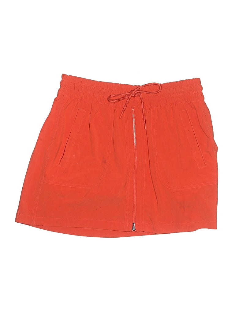 Pre-owned Athleta Skort In Orange