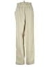 Pieces 100% Polyester Solid Tan Casual Pants Size S - photo 2
