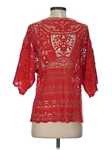 Flying Tomato 3/4 Sleeve Blouse (view 2)