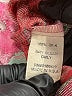 Connie Roberson 100% Silk Print Pink Raincoat Size L - photo 7