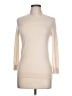 Massimo Dutti 100% Cashmere Ivory Cashmere Pullover Sweater Size L - photo 1