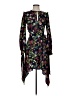 Walter Baker Floral Black Cocktail Dress Size S - photo 1