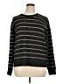 Market and Spruce Stripes Black Pullover Sweater Size XL - photo 1