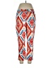 Chico's Print Orange Jeans Size Lg (2) - photo 1