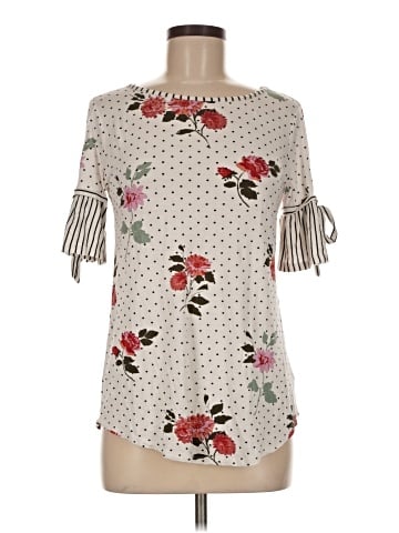 Sweet Claire 3/4 Sleeve Blouse (view 1)