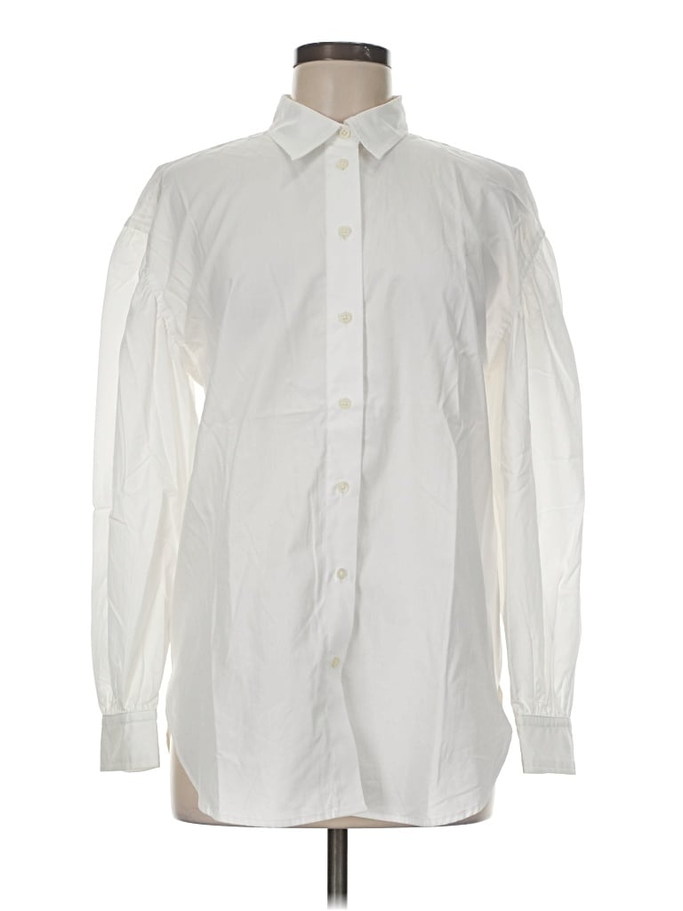 Pre-owned Polo Ralph Lauren Long Sleeve Button Down Shirt In Ivory