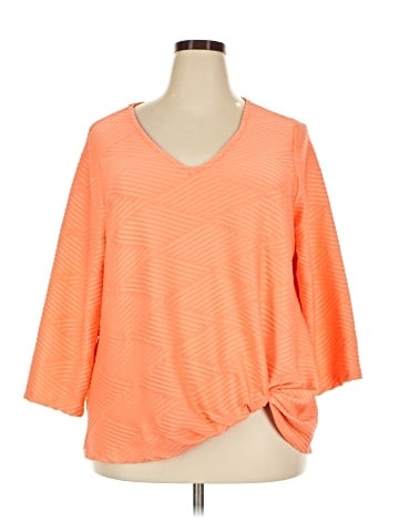 Ruby Rd. 3/4 Sleeve Top (view 1)