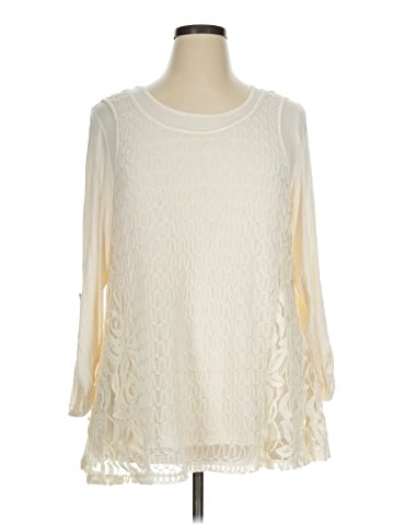 Indigo Soul 3/4 Sleeve Blouse (view 1)