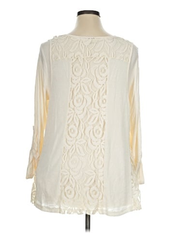Indigo Soul 3/4 Sleeve Blouse (view 2)