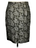 J.Crew Collection Paisley Gray Formal Skirt Size 6 - photo 2