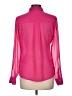 Guess 100% Polyester Color Block Pink Long Sleeve Blouse Size M - photo 2