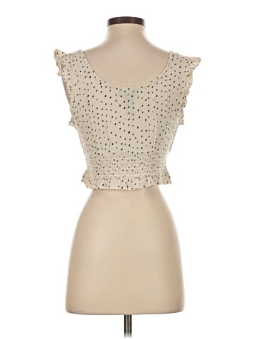 Aqua Sleeveless Blouse (view 2)
