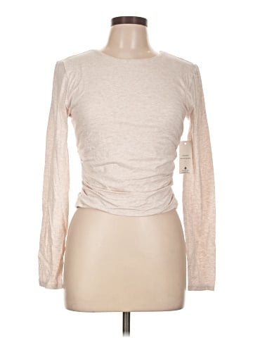Pink Rose Long Sleeve T-Shirt (view 1)