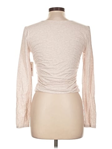 Pink Rose Long Sleeve T-Shirt (view 2)