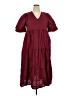 SOFIA Burgundy Casual Dress Size XXL (estimated) - photo 1