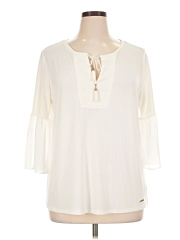 Ellen Tracy 3/4 Sleeve Blouse (view 1)
