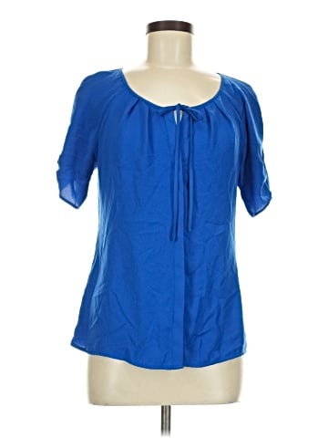 Worthington Short Sleeve Blouse (view 1)