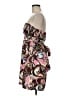 Rampage 100% Polyester Paisley Brown Cocktail Dress Size 7 - photo 5