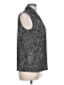 Anne Klein Silver Sleeveless Blouse Size L - photo 4