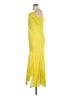 Express 100% Polyester Yellow Casual Dress Size XL - photo 5