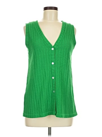 MNG Sleeveless Blouse (view 1)