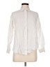 Stradivarius Ivory Long Sleeve Button-Down Shirt Size M - photo 1