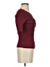 Sandro Burgundy Short Sleeve Top Size Sm (1) - photo 4