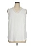 VIISHOW White Sleeveless Blouse Size XL - photo 1