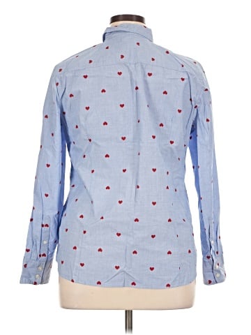J.Crew Factory Store Long Sleeve Button-Down Shirt (view 2)
