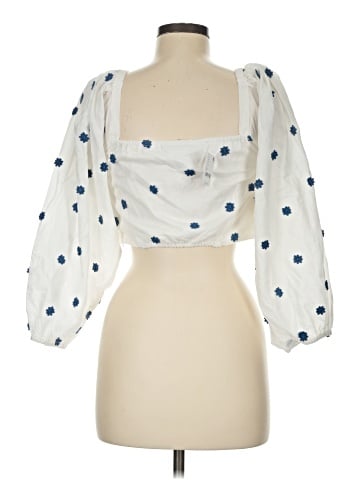 FARM Rio 3/4 Sleeve Blouse (view 2)