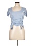Derek Heart Blue Short Sleeve T-Shirt Size L - photo 1
