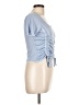 Derek Heart Blue Short Sleeve T-Shirt Size L - photo 4