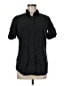 Assorted Brands 100% Cotton Black Short Sleeve Blouse Size 8 - photo 1