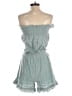 Unbranded 100% Polyester Solid Teal Blue Romper Size S - photo 2