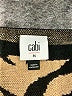 CAbi Animal Print Brown Pullover Sweater Size M - photo 7