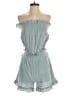 Unbranded 100% Polyester Solid Teal Blue Romper Size S - photo 1