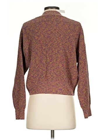 Madewell Marled Greywood Crop Cardigan Sweater (view 2)