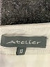 Atelier 100% Polyester Chevron-herringbone Ivory Formal Skirt Size 10 (estimated) - photo 4