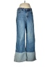 Habitual Color Block Blue Jeans Size 6 - photo 1