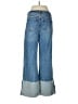 Habitual Color Block Blue Jeans Size 6 - photo 2