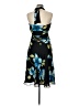 Hayley Matthews 100% Polyester Print Blue Cocktail Dress Size 8 - photo 2