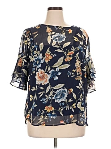 Alyx 3/4 Sleeve Blouse (view 1)