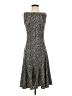 Forever Animal Print Gray Cocktail Dress Size S - photo 1